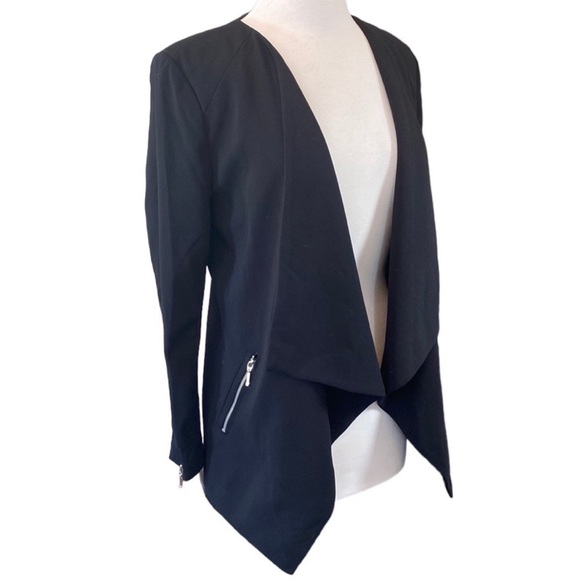 NWOT Metaphor Open Front Black Blazer - Picture 2 of 9